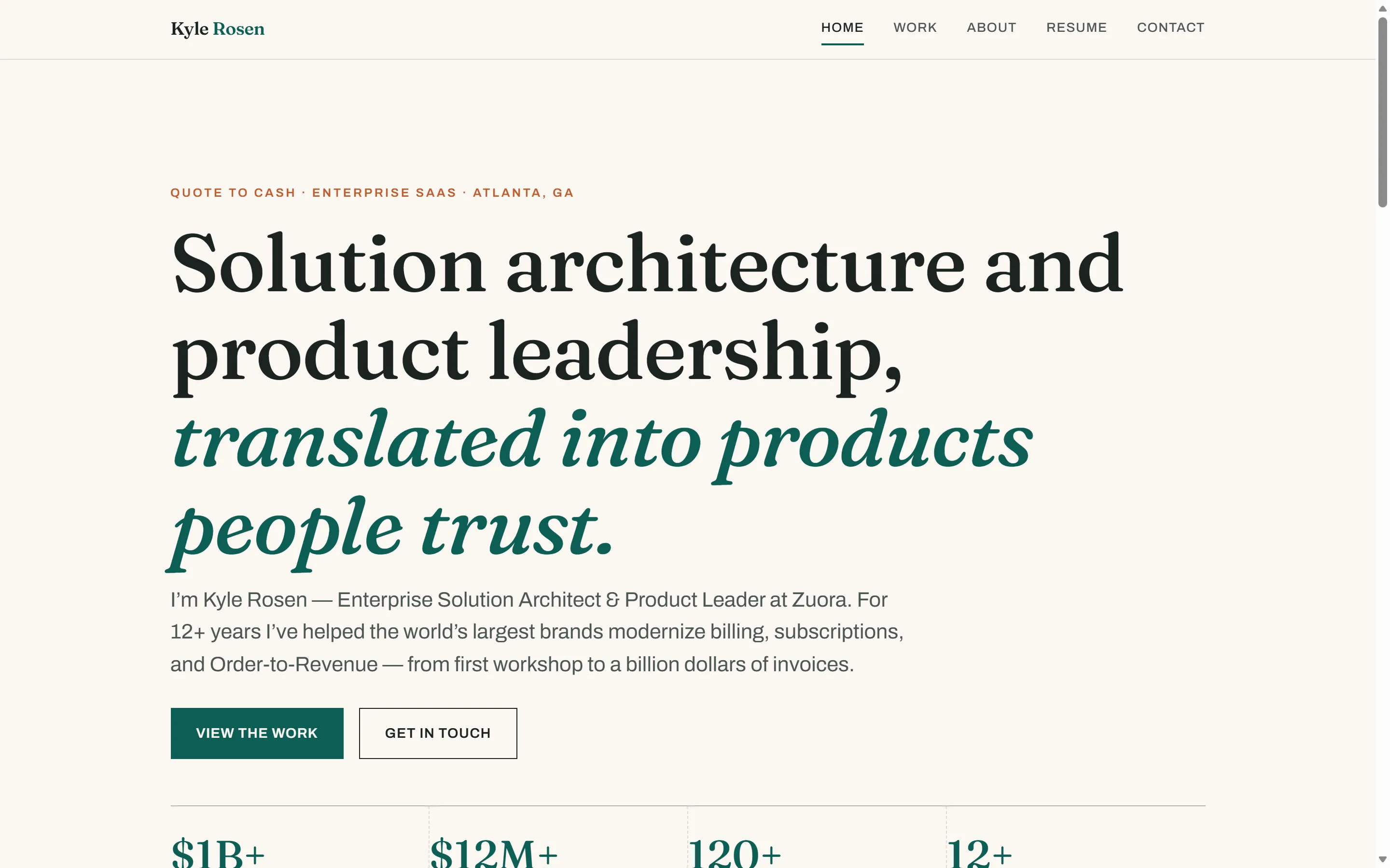 Home page